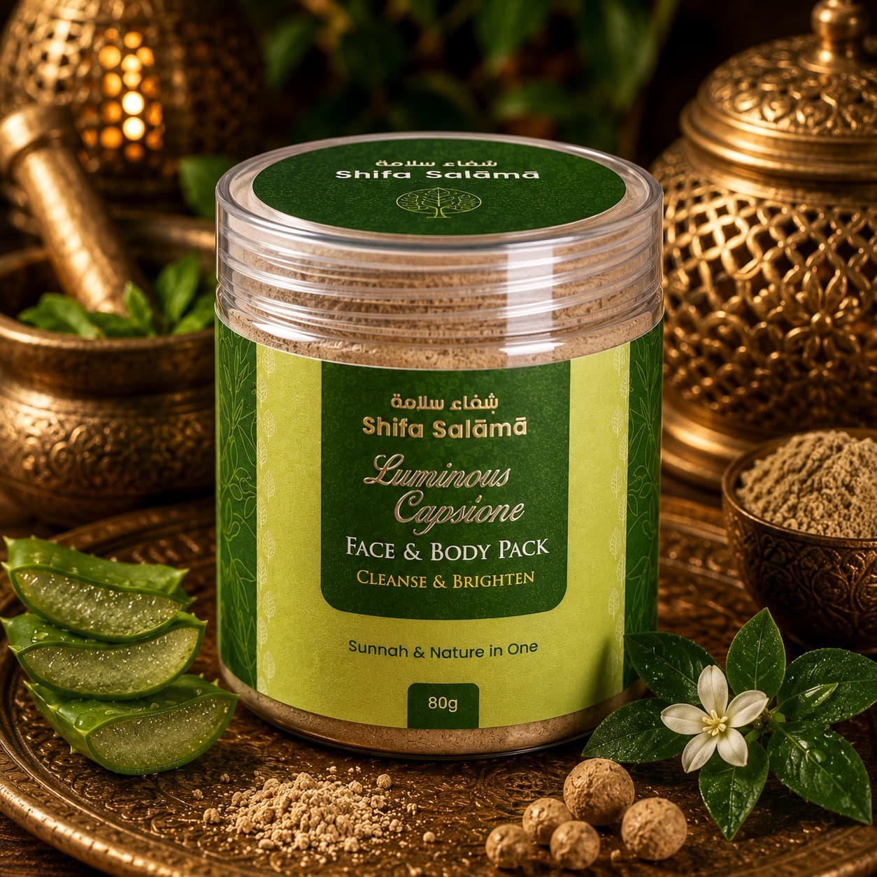 Luminous Capsione Face & Body Pack